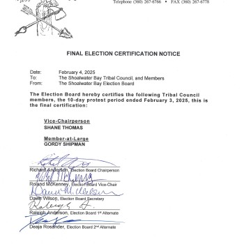 2025 Final Election Certif Notice